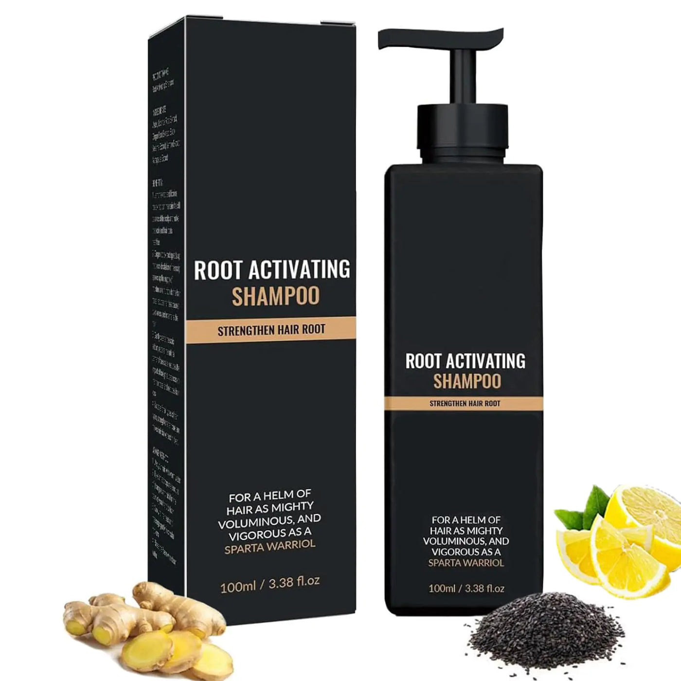 Spartan Hair Regrowth Shampoo - Organic Root Activator (100ml)