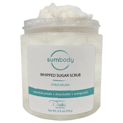 Citrus Splash Whipped Sugar Scrub - Gentle Exfoliator for All Skin
