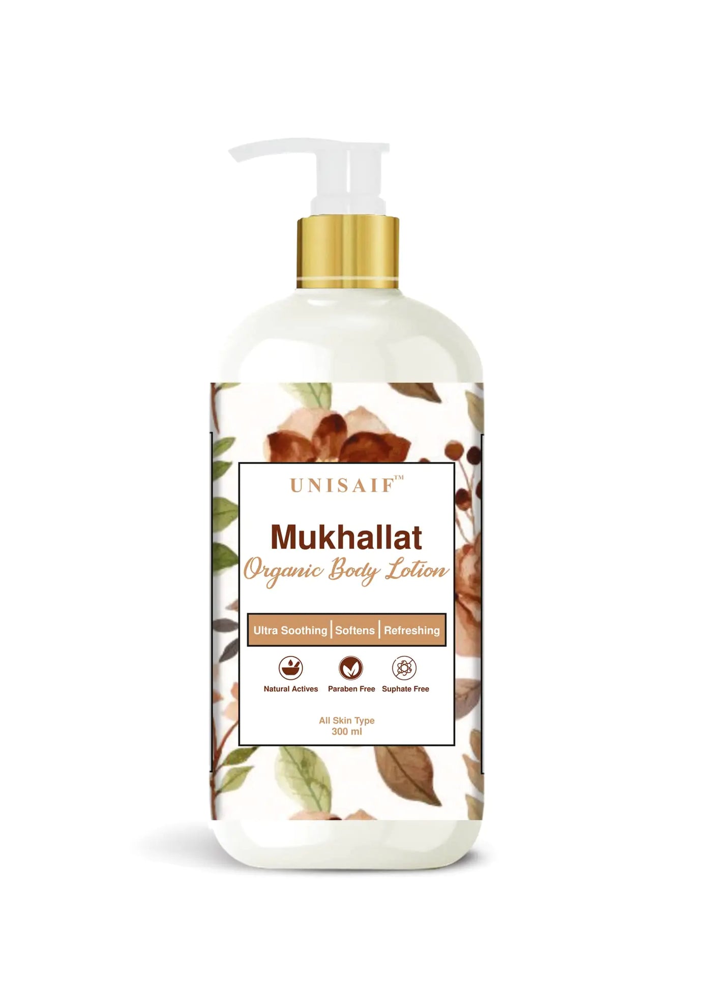 Unisaif Exfoliating & Softening Body Lotion | Moisturizer for Dry, Sensitive Skin (10.14 Fl Oz)