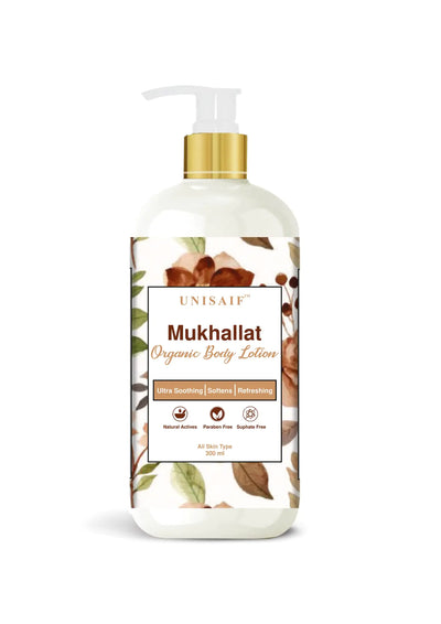 Unisaif Exfoliating & Softening Body Lotion | Moisturizer for Dry, Sensitive Skin (10.14 Fl Oz)