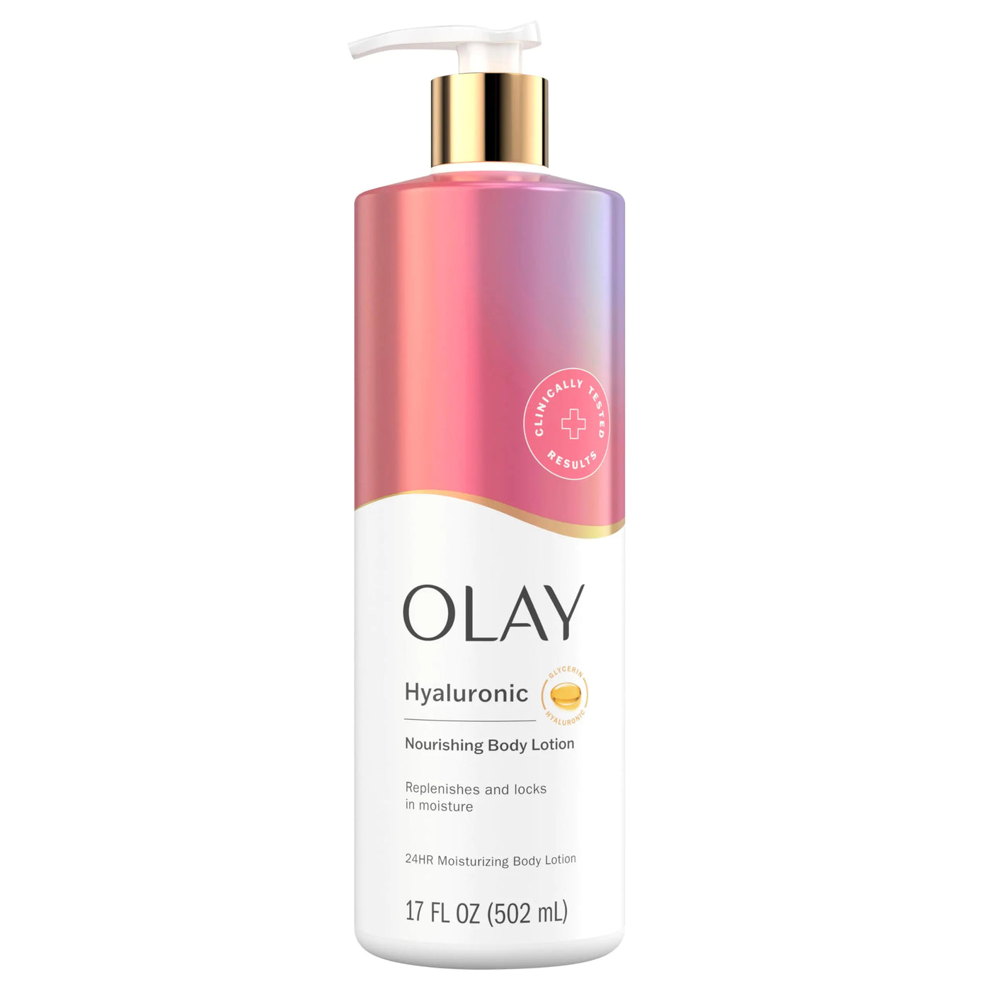 Olay Hydrate & Nourish Body Lotion with Hyaluronic Acid 17 oz
