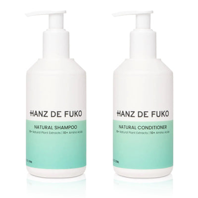 Hanz de Fuko Elite Hair Care Set - Natural Extracts Anti-Dandruff Kit