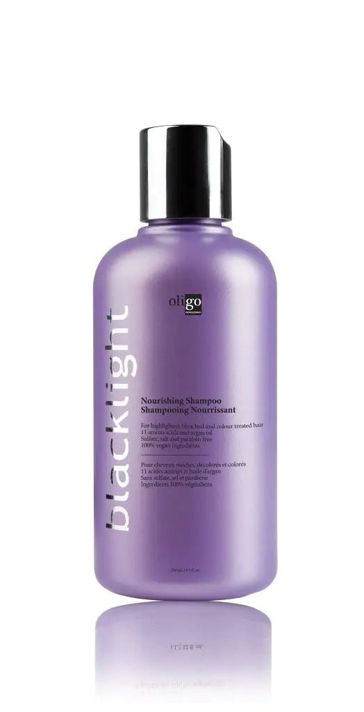 Blacklight Hydrating Shampoo by Oligo Professionnel | Paraben-Free Formula for Color-Treated Hair | 8.5 oz.