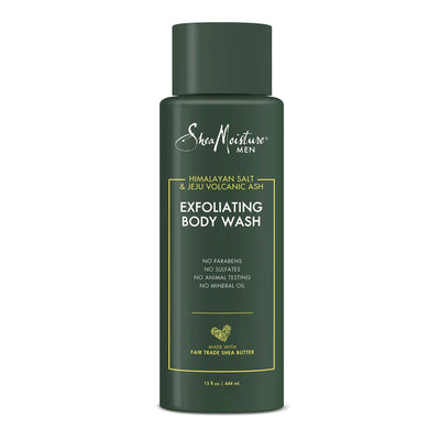 SheaMoisture Men Himalayan Salt Exfoliating Body Wash 15 oz