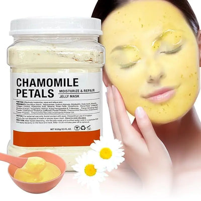 NatureGlow Hyaluronic Jelly Facial Mask 23oz - Chamomile